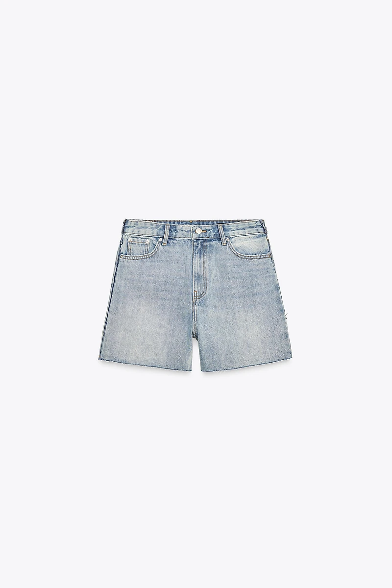 SHORT EN DENIM ZW COLLECTION TAILLE NORMALE