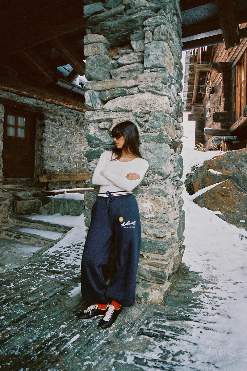 PANTALON EN MOLLETON ST. MORITZ®