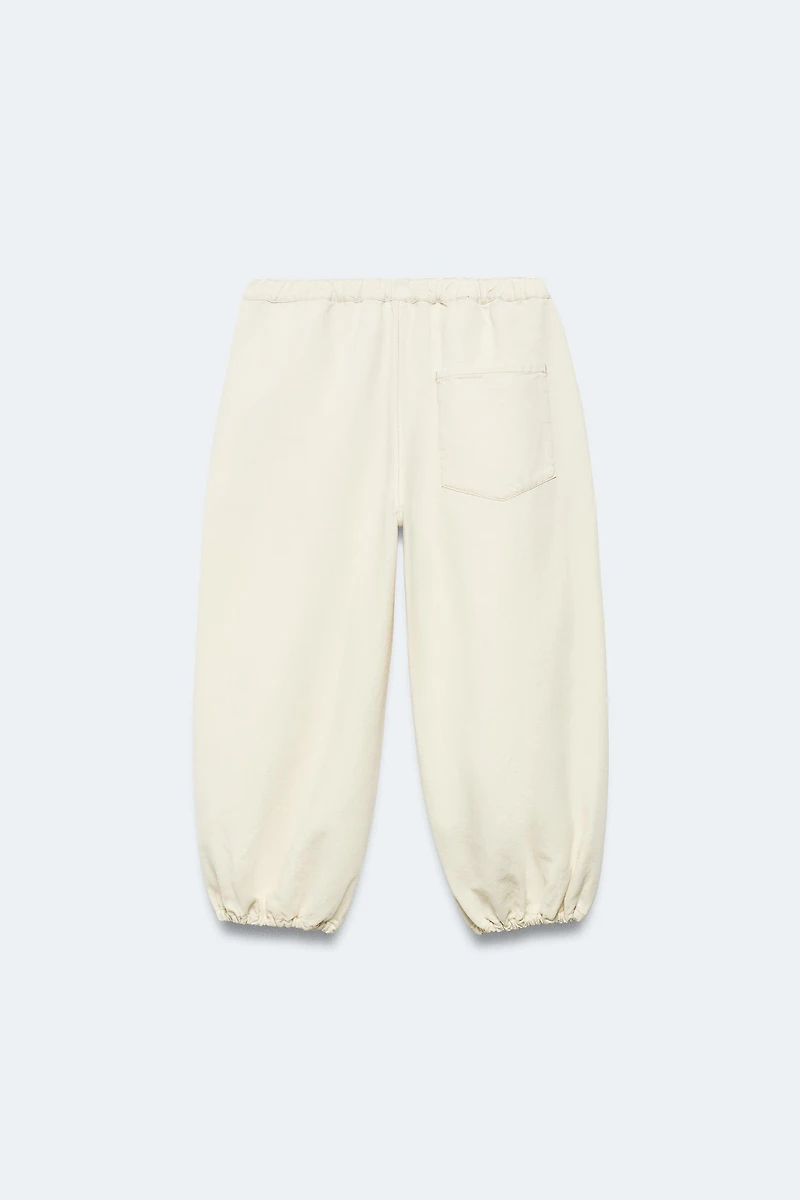 2-14 YEARS / LIMITED EDITION COTTON LINEN BLOOMER PANTS