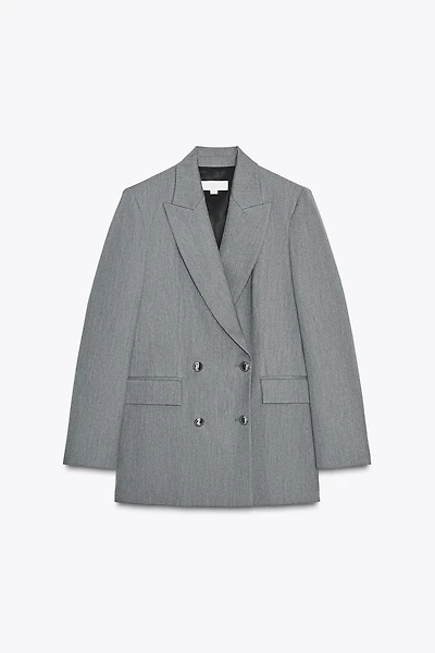 DOUBLE BREASTED BLAZER