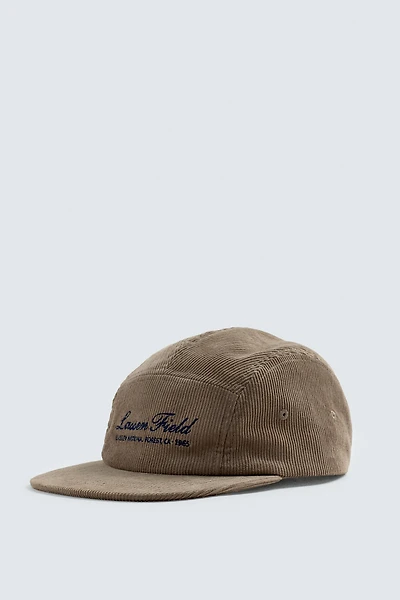 FLAT BRIM CORDUROY CAP