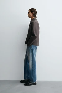 BLOUSON EN MATIÈRE SYNTHÈTIQUE