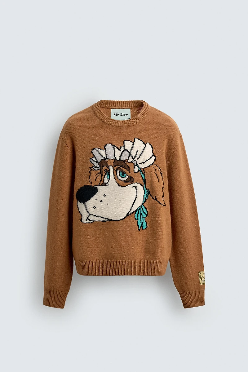 PULL EN LAINE NANA PETER PAN HARRY LAMBERT FOR ZARA X DISNEY