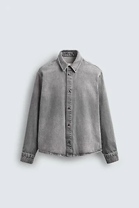 WASHED DENIM SHIRT
