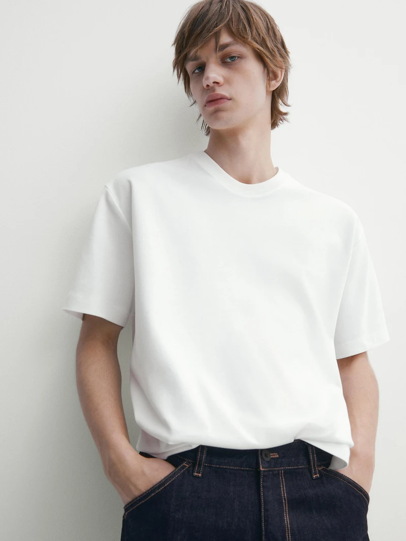 100% cotton medium weight T-shirt