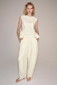 PANTALON BARREL JACQUARD ZW COLLECTION