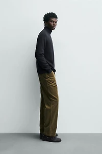 TEXTURED JUMPER WITH WOOL