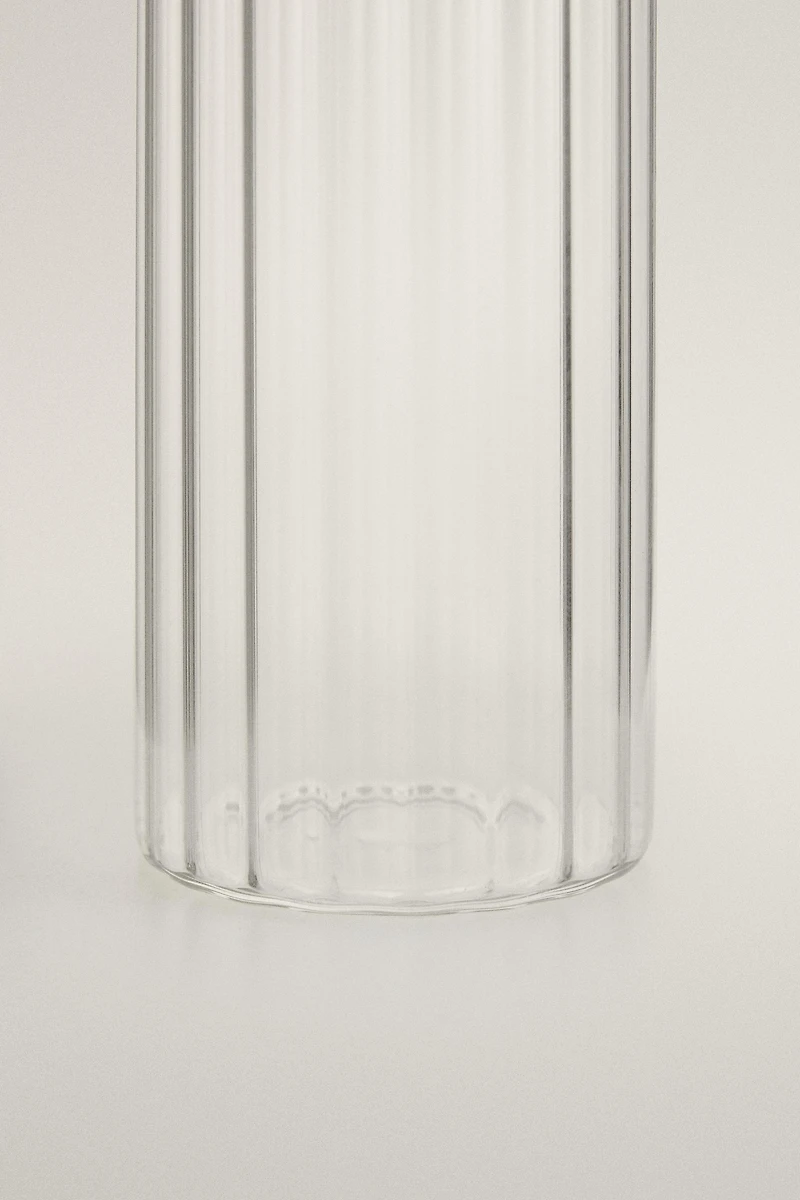 ROUND BOROSILICATE GLASS CRUET