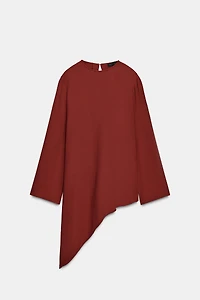 ZW COLLECTION ASYMMETRIC FLOWY TOP