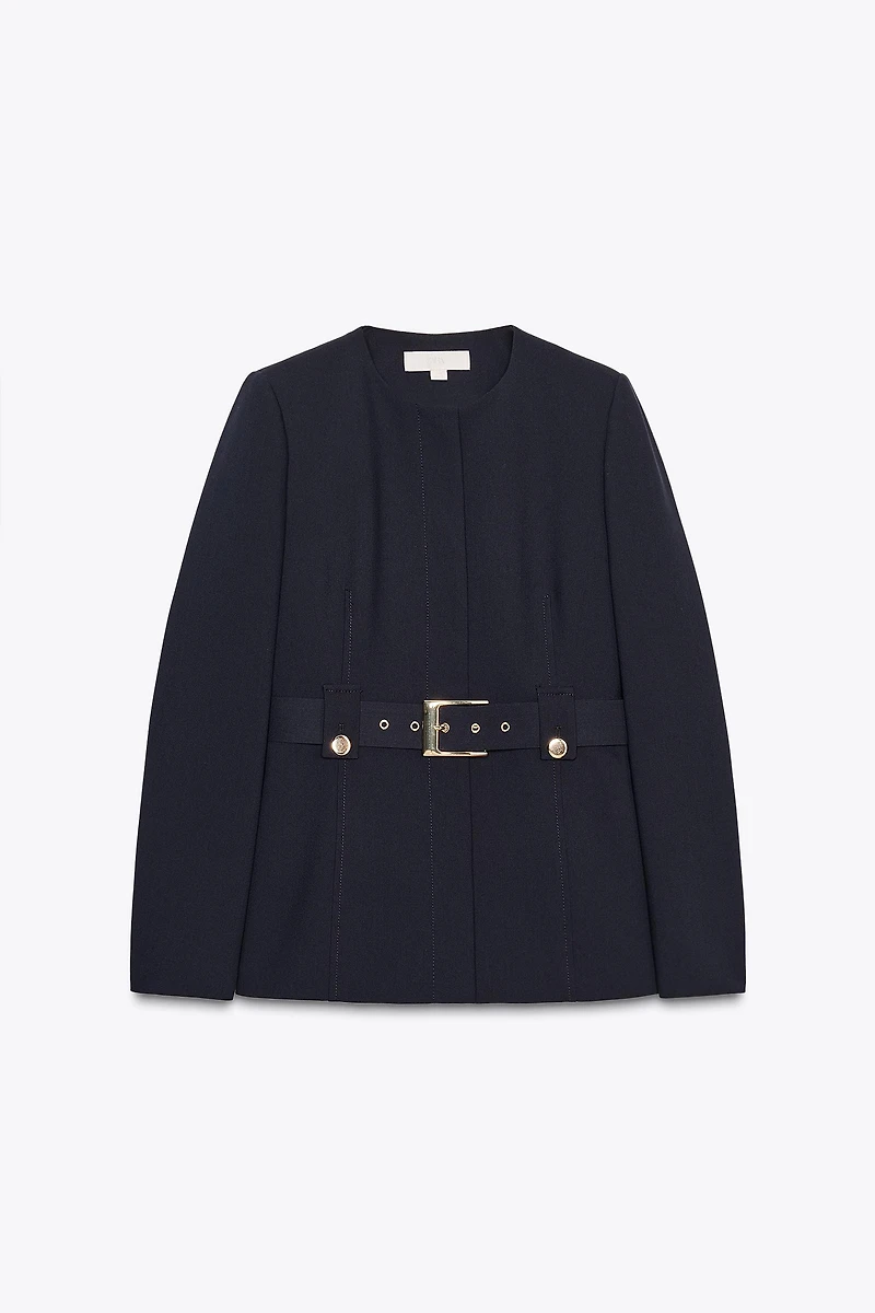 BLAZER TAILLÉE CEINTURÉE