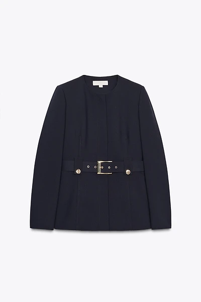 BLAZER TAILLÉE CEINTURÉE