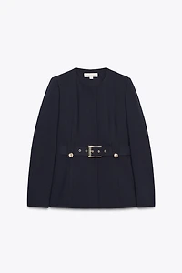 BLAZER TAILLÉE CEINTURÉE