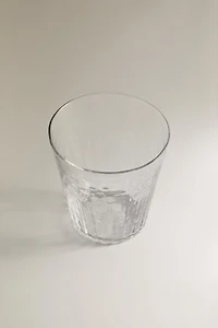GOBELET VERRE MARTELÉ