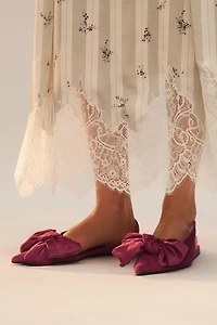 LIMITED EDITION SLINGBACKS WITH MAXI BOW