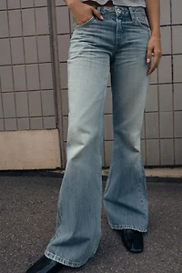 TRF LOW RISE FLARE JEANS