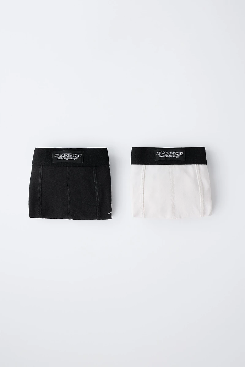 6-14 YEARS/ TWO-PACK OF OLIVER Y BENJI © CAMPEONES BOXERS