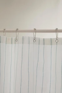PINSTRIPE SHOWER CURTAIN