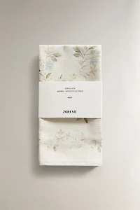 PLANT PRINT NAPKINS (PACK OF 2)