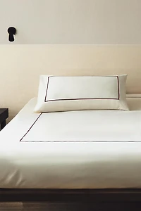 HOUSSE DE COUETTE SATIN FESTONNÉ
