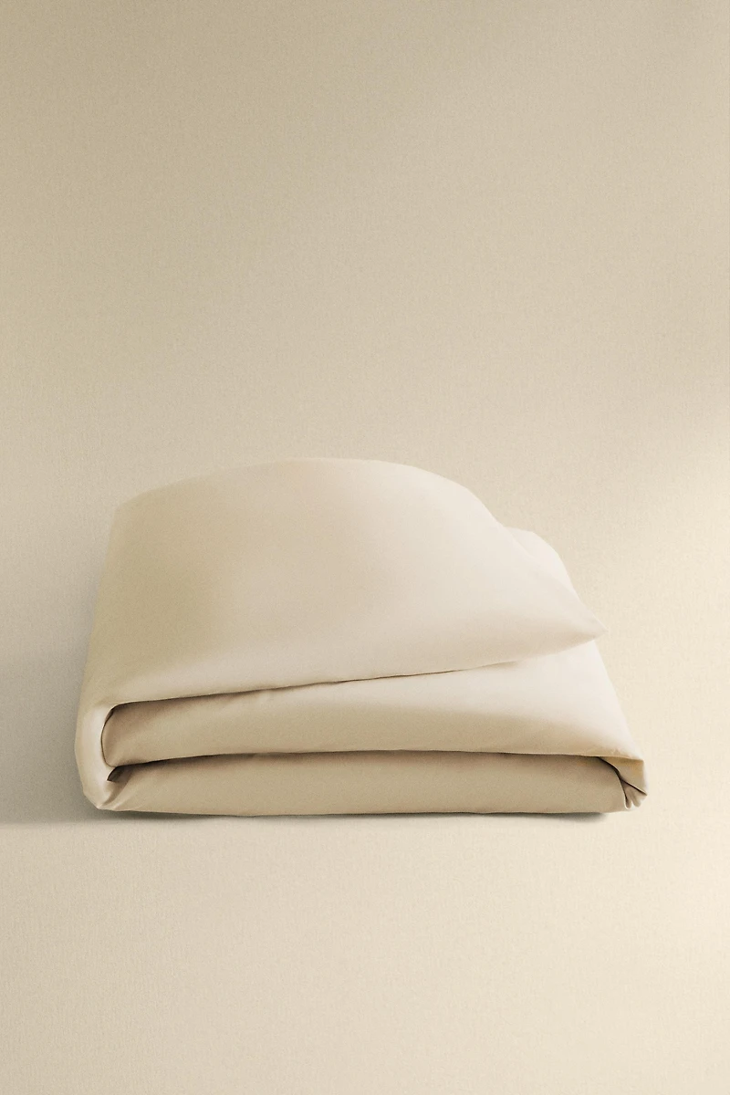 PERCALE COTTON DUVET COVER ( THREAD COUNT