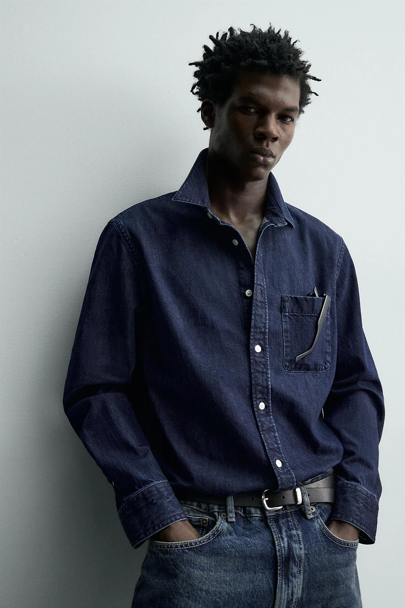 CHEMISE REGULAR FIT EN DENIM