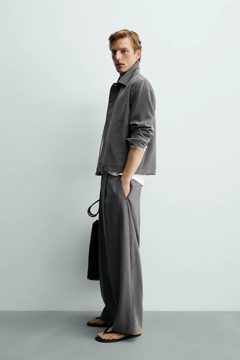 PANTALON FLUIDE À PLIS