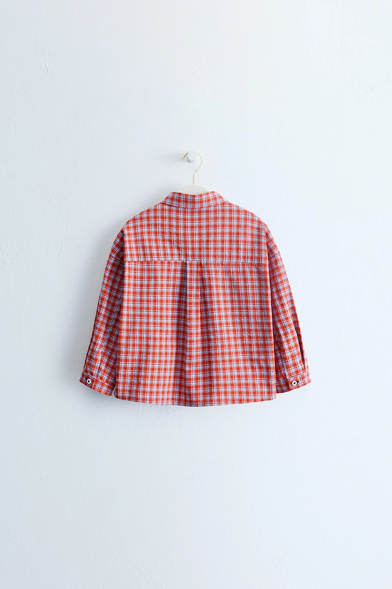 ZARA TIMELESS - PLAID PRINT SHIRT