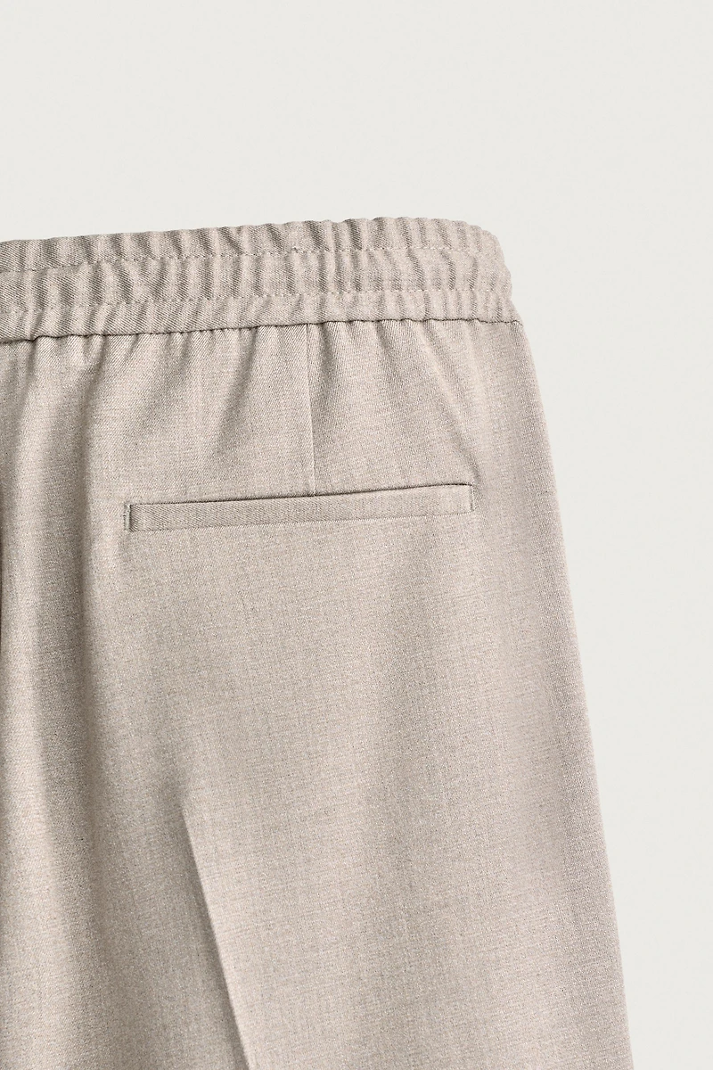 PANTALON JOGGER À TAILLE CONFORTABLE