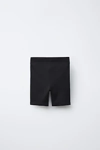 TWO-PACK PLAIN BIKE SHORTS