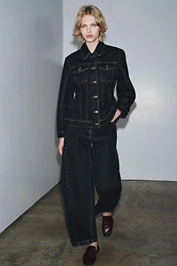 ZW COLLECTION MID-RISE BARREL JEANS