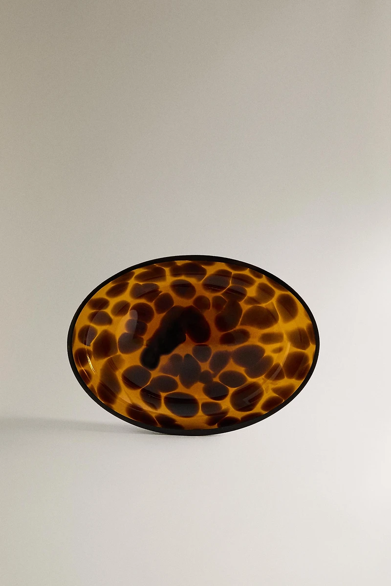 LEOPARD BATHROOM SOAP DISH