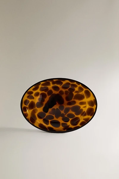 LEOPARD BATHROOM SOAP DISH