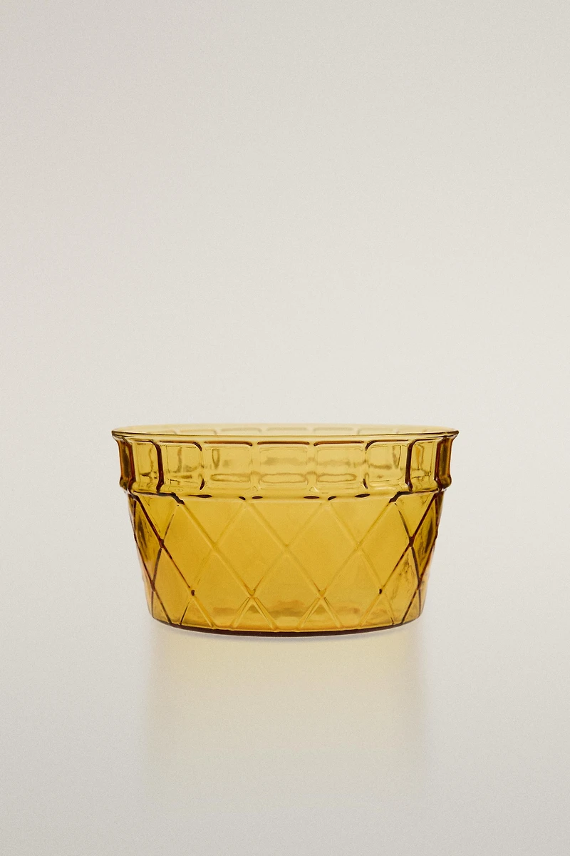 BOROSILICATE GLASS ICE CREAM BOWL