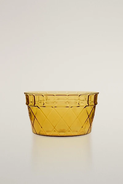 BOROSILICATE GLASS ICE CREAM BOWL