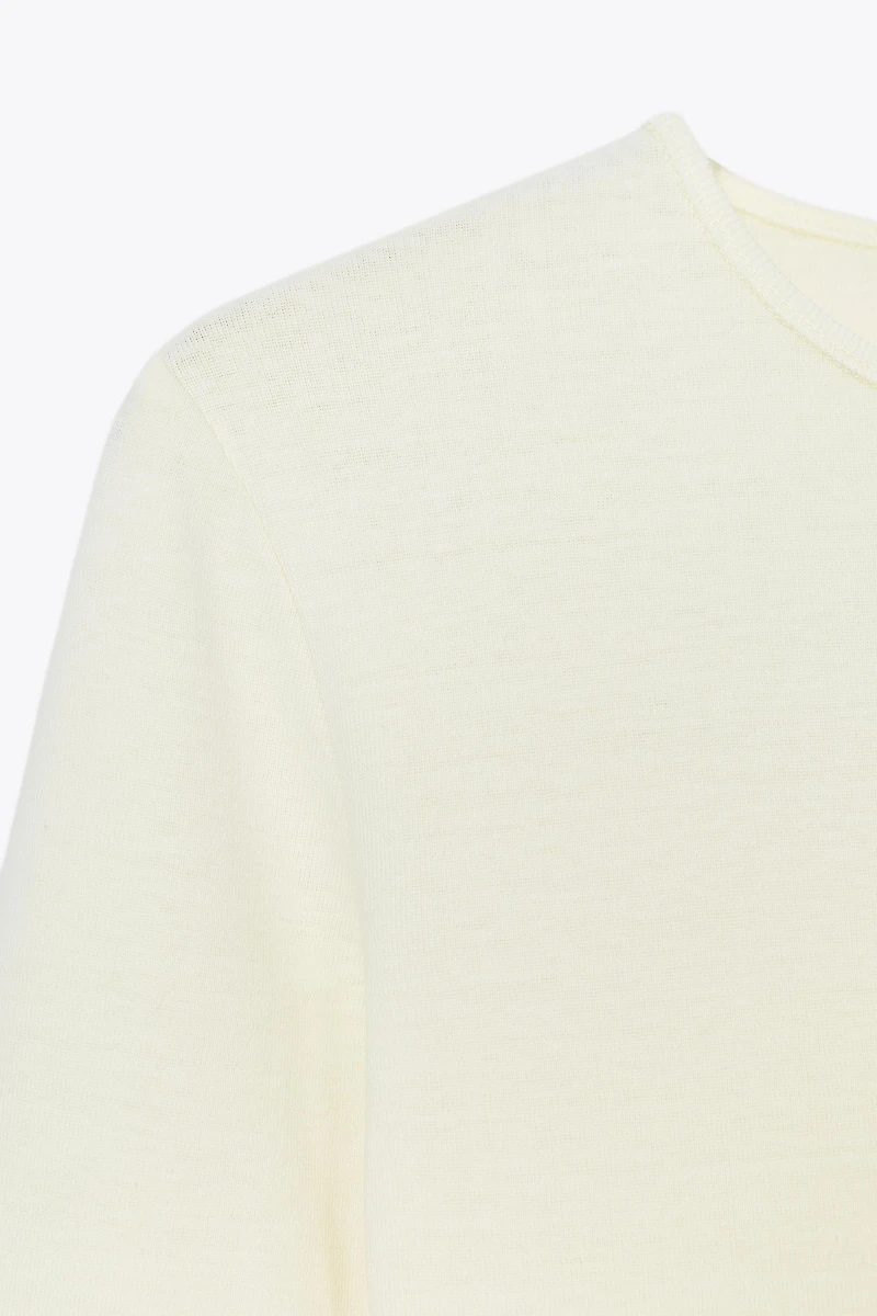 WASHED COTTON T-SHIRT