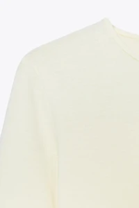 WASHED COTTON T-SHIRT