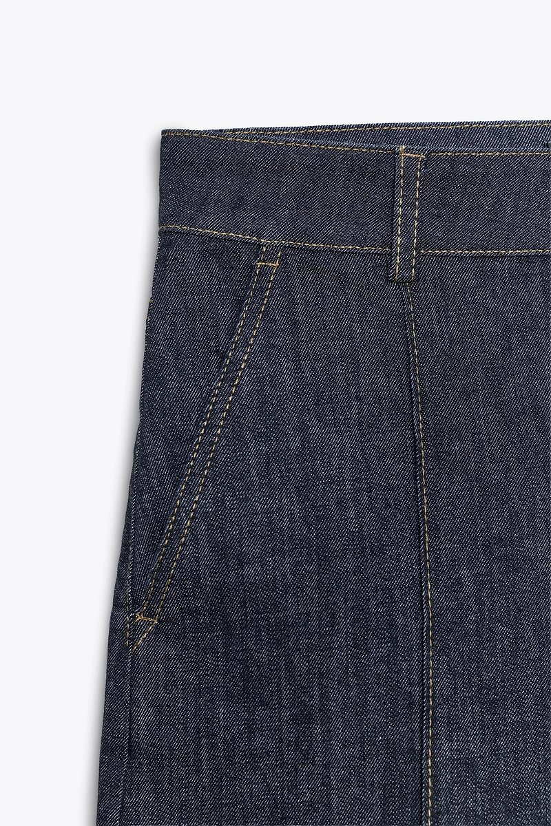 Z1975 HIGH-WAISTED DENIM SHORTS