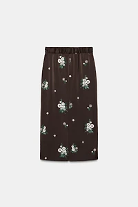 ZW COLLECTION LIMITED EDITION SEQUINED EMBROIDERED SKIRT