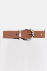 BELTED LONG BERMUDA SHORTS