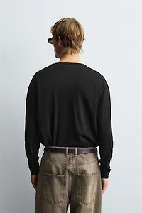 BASIC V-NECK SWEATER