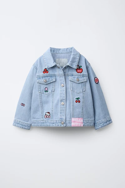 VESTE EN JEAN HELLO KITTY © SANRIO
