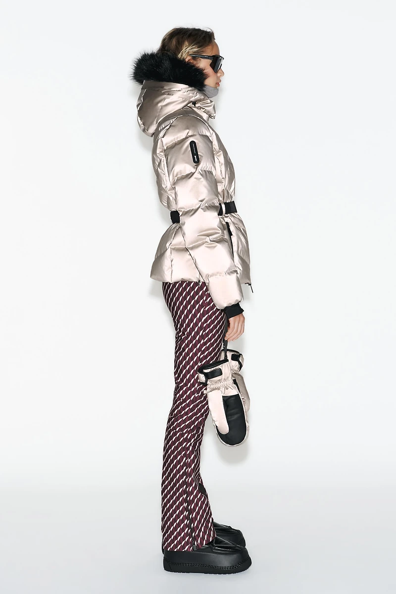 WATER RESISTANT WINDPROOF RECCO® TECHNOLOGY SKI COLLECTION PUFFER JACKET