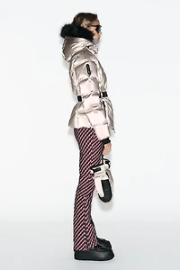 WATER RESISTANT WINDPROOF RECCO® TECHNOLOGY SKI COLLECTION PUFFER JACKET