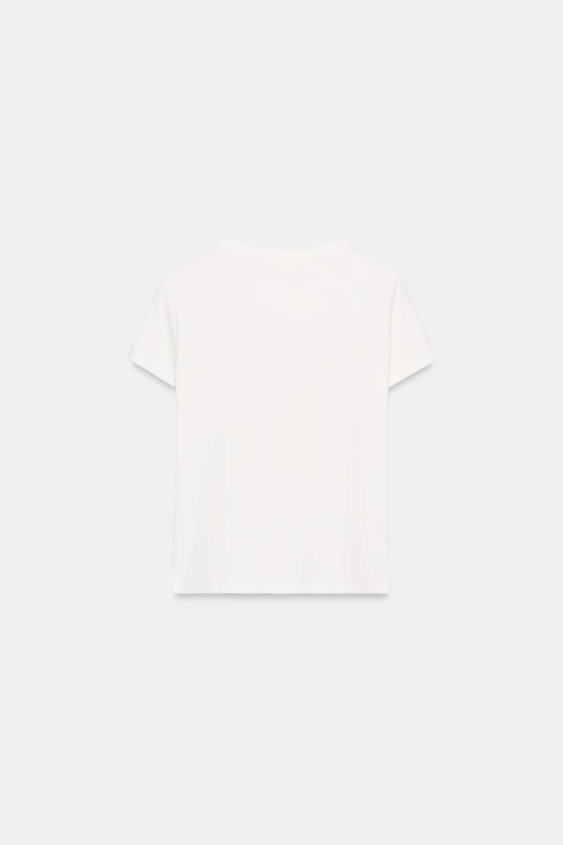 FLORAL PRINT SHORT SLEEVE T-SHIRT