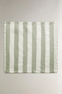 PACK OF DYED THREAD STRIPED NAPKINS (PACK 2)