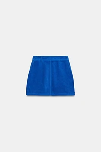 CORDUROY MINI SKIRT