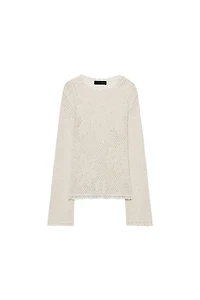 PULL EN MAILLE POINTELLE