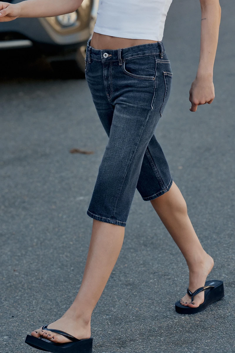 JEANS TRF CAPRI TAILLE NORMALE