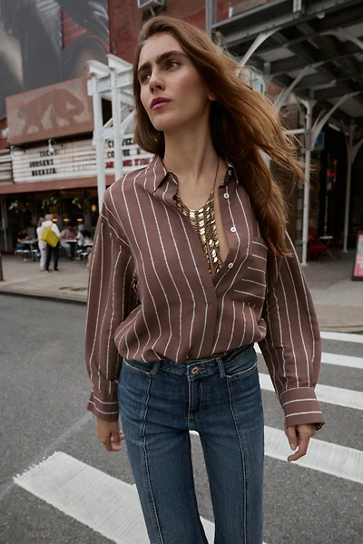 STRIPED POCKET SHIRT