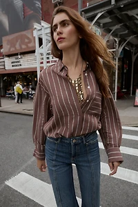 STRIPED POCKET SHIRT